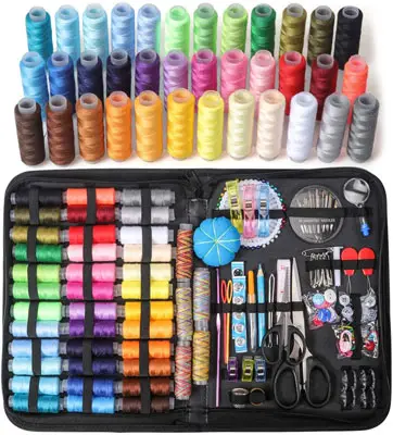 Large Sewing Kit, 206 Pcs Premium Sewing Supplies