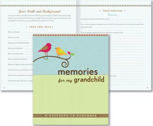 Memories for My Grandchild A Keepsake to Remember