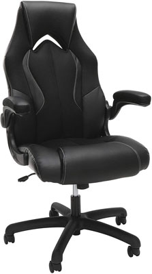 OFM Essentials Collection High-Back Racing Style Bonded Leather Gaming Chair