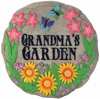Spoontiques Grandma's Garden Stepping Stone