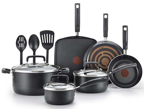 T-fal Cookware Set - 12 Piece