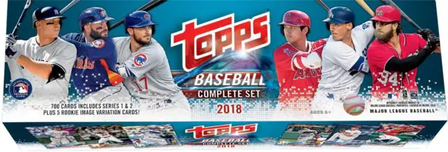 Topps 2018 Baseball Retail Edition Complete 705 Card Factory Set