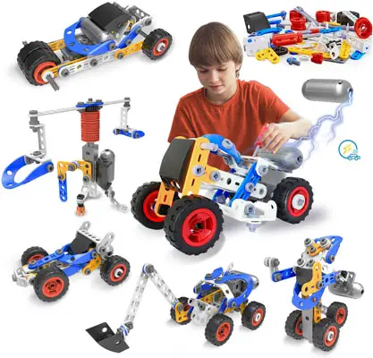 Engineering Building Blocks Set Toys for Boys and Girls