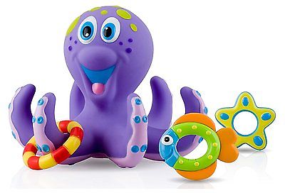 Nuby Octopus Hoopla Bathtime Fun Toys