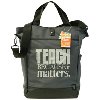 Teacher Peach Commuter Tote Bag