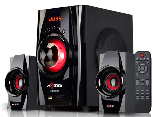 AXESS Bluetooth Mini System 2.1-Channel Home Theater