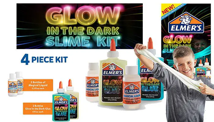 Elmer's Glow-in-The-Dark Slime Kit