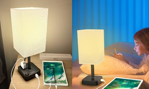 COZOO USB Bedside Table & Desk Lamp