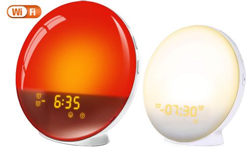 LATME Sunrise Alarm Clock Wake Up Light Works